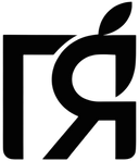 Папа яблок логотип — ПЯ